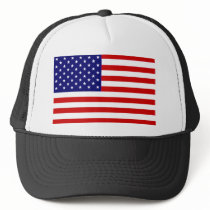 American Flag Trucker Hats