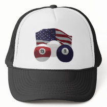 American Flag Mesh Hat