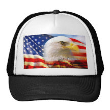 American flag hat