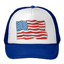 American Flag Hat hats