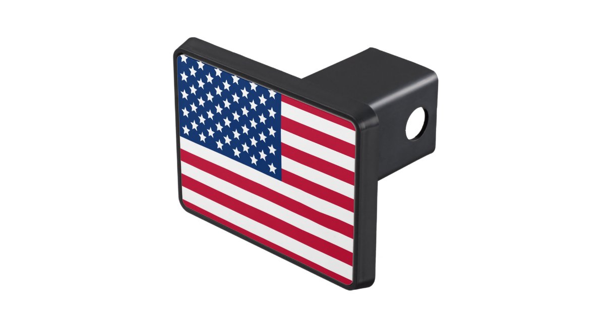 American Flag Hitch Cover Zazzle