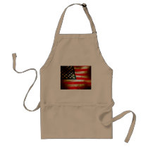 American Flag Items Apron