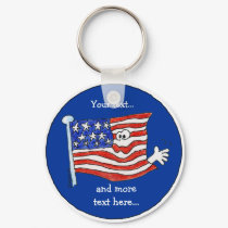 American Flag Key Chain To Customize keychains by zooogle American Flag Key Chain To Customize keychains