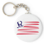 American Flag Keychain