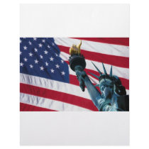 american flag customized letterhead
