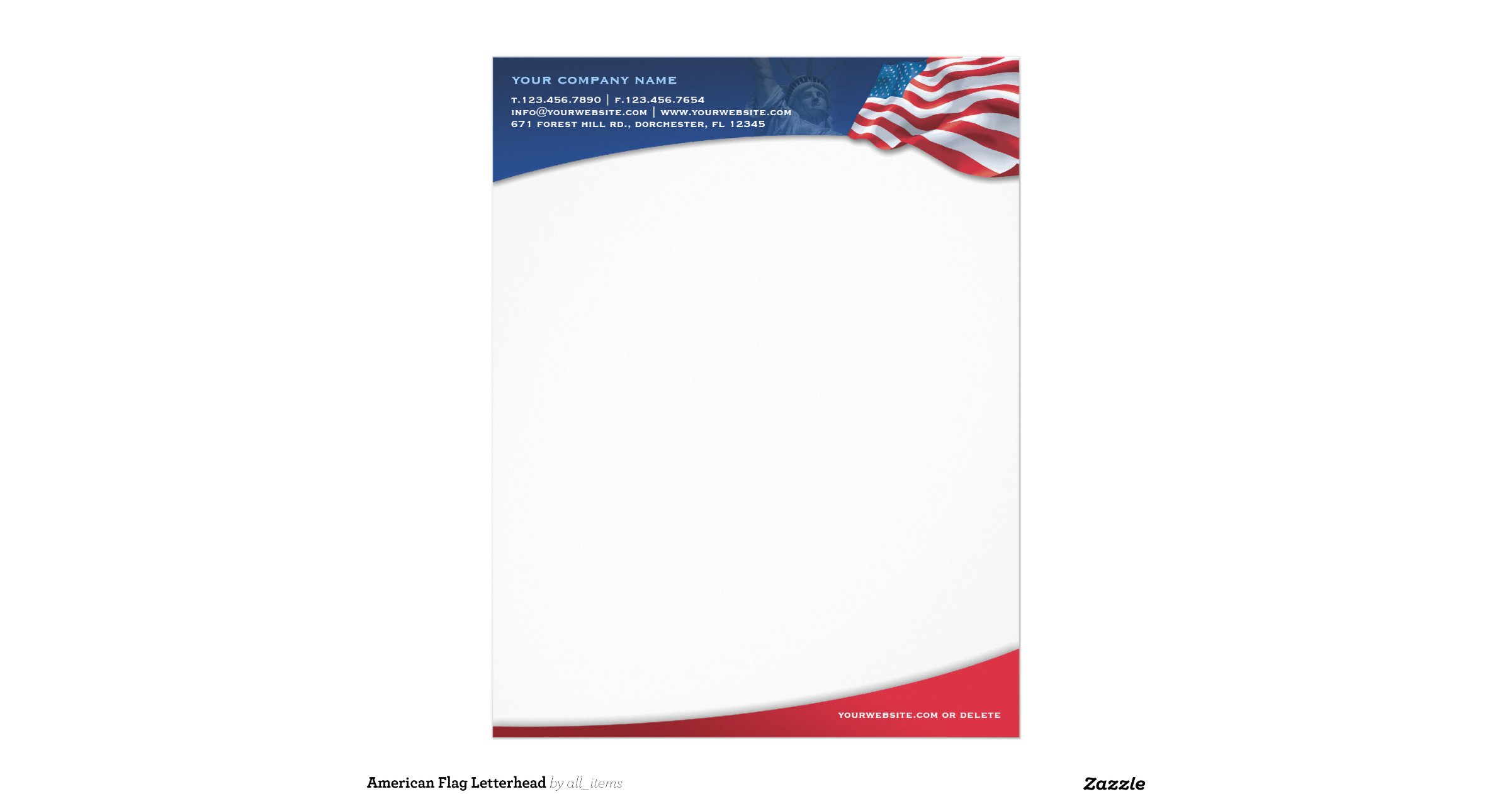 american flag letterhead r23165258a66247f29b8e2d03c4f04a98 patriotic letterhead