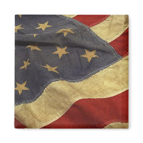 American Flag Refrigerator Magnets