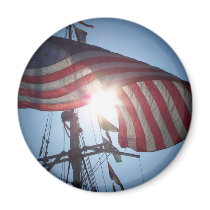 American flag magnets