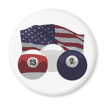 American Flag Magnets