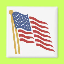American  Flag magnet
