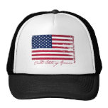 American Flag Mesh Hat