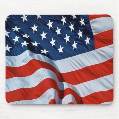 american flag. American Flag Mouse Mat by gracielachavez. OUSPAD FOR AMERICANS.