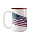 American Flag Mug