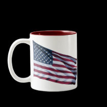 American Flag Mug