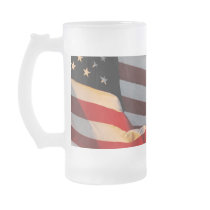 American Flag Mug
