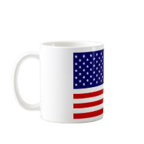 American Flag Mug