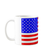 AMERICAN FLAG COFFEE MUG