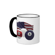 American Flag Mugs