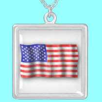 American Flag necklaces by Artists4God American Flag necklaces