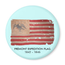 American Flag of the Fremont Expedition magnets by wesleyowns American Flag of the Fremont Expedition magnets