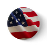 American Flag. Old Glory! Pinback Button