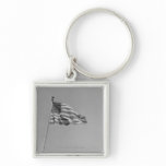 American flag on mast keychains