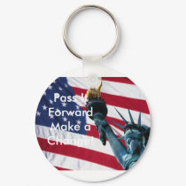 american-flag, Pass It Forward Make a Change! keychains by gonzalezj_22 american-flag, Pass It Forward Make a Change! keychains