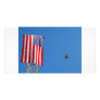 american flag photo card
