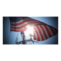 American flag photo cards by PhotoLisa American flag photo cards