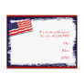 American Flag Popsicle Stick Folkart Postcards