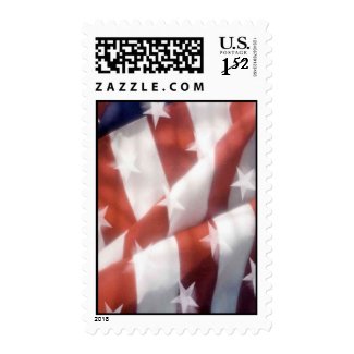 american flag postage stamp
