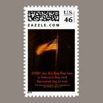 American Flag postage