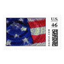 American Flag postage
