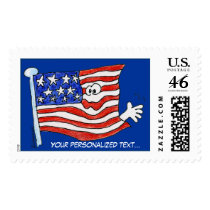 American Flag Postage Stamps