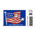 American Flag Postage Stamps