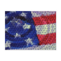 American Flag postcards