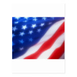 AMERICAN FLAG POSTCARD