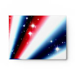 american flag pride sparkle burst envelope