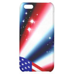 american flag pride sparkle burst iPhone 5C cases