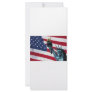 american flag customized rack card