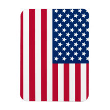 American Flag Rectangle Magnet