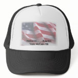 american flag red and white, Nobama........Ever... hats