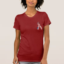 American Flag ribbon t-shirt t-shirts