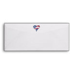 American Flag Scribble Envelope