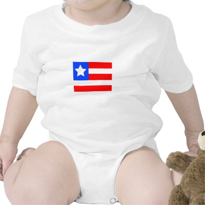 American flag shirt (for babies) by onthehanger