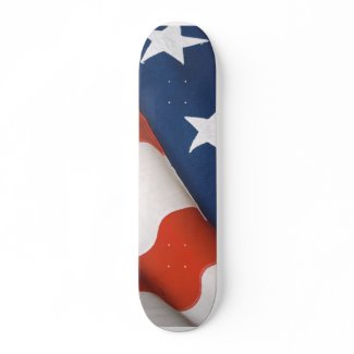 American Flag Skateboard skateboard