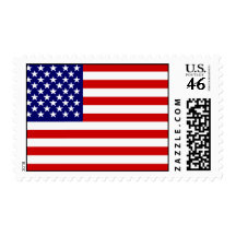 American flag stamp