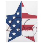 American Flag Star Liberty Customized Letterhead