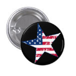 American Flag Star buttons