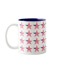 American Flag Stars Coffee Mug
